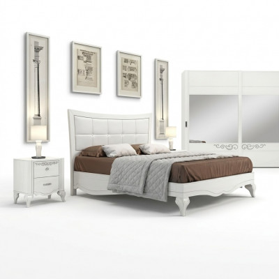 Bett Duebelbett Better Këssen Holz Designer Duebel Bettrahmen Wäiss Bettgesteller