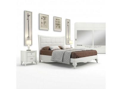 Bett Duebelbett Better Këssen Holz Designer Duebel Bettrahmen Wäiss Bettgesteller