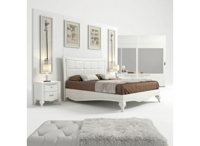 Schlofkummer Bett Nuechtsschaf Schreiner Better duebelt Holz Designer Modern Neiw Set 3 opdeelung