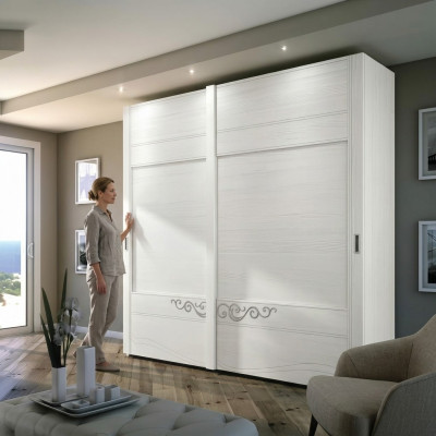 Schaf Kleederschaf Regal Späicher Garderobe Modern Spigel Holz Design