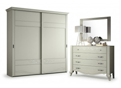 Kommode Spigel Schaf Kommoden Regal Konsole an Holzschaf Italien Set 2 Stéck.