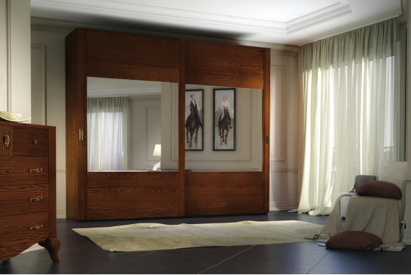 Schaf Kleederschaf Regal Lagerungsgarderob Modern Spigel Holz Design