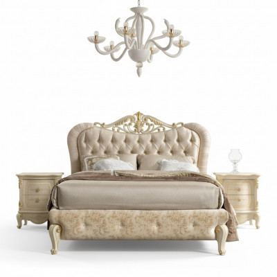 Luxus Chesterfield Bett Better Polsterbett Duebel Italienesche Schlofzëmmer Nei