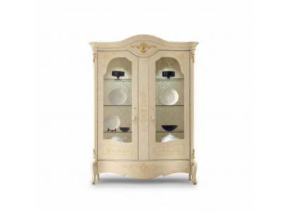 Vitrine Italienesch Luxusmiwwelen Vitrinne Kommodeschaf Glazdesgin Schaf