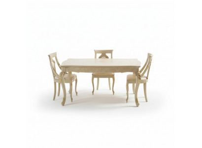 Auszéibaren Iessdësch Klassesch Design Dësch Italienesch Miwwelen Dëscher Holz Iess
