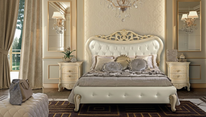 Chesterfield Bett Polster Design Luxus duebel Hotel Better Italienesch Holz Neij