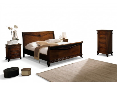 Klassesch Bett Luxus Miwwelen Better Schlofkummer Ariichtung Nuetstand 2x 3 Stéck.