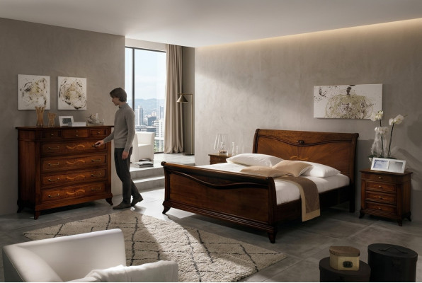 Klassesch Bett Luxus Chesterfield Lieder Schlofzimmer Hotel Antik Stil Better