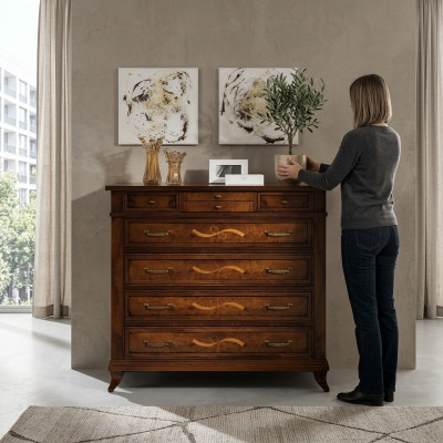 Kommod Schaf Sideboard Italiennescht Miwwel Richtegt Holz Kommoden Sideboards Nei