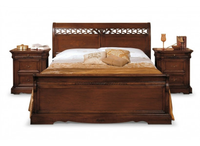 Nuechtstësch Massivholz Schaf Möbel Bett Duebel Möbel Schloofzëmmer Italien 3tlg