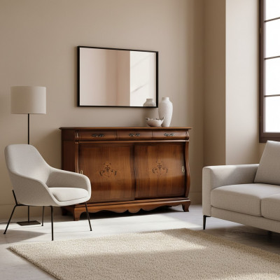 Kommod Sideboard Schaf Holz Italienesch Miwwelen Ariichtung Schief Kommoden