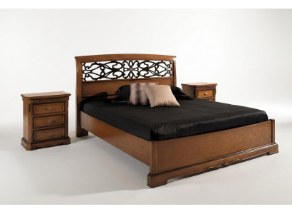 Holzdoppelbett Better Massivholz Schlofzëmmer Miwwelen Vaccari cav giovanni Bett