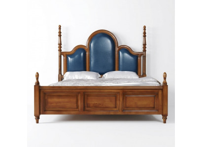 Duebelbett Holz Polster Luxus Schlofkummer Better Duebel Bettrahmen