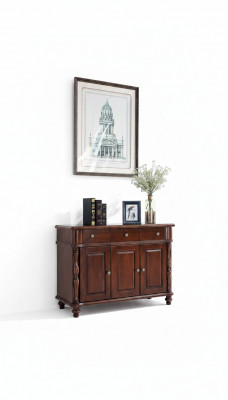 Kommode Braun Anrichte Sideboard Massiv Holz Schaf Möbel Design
