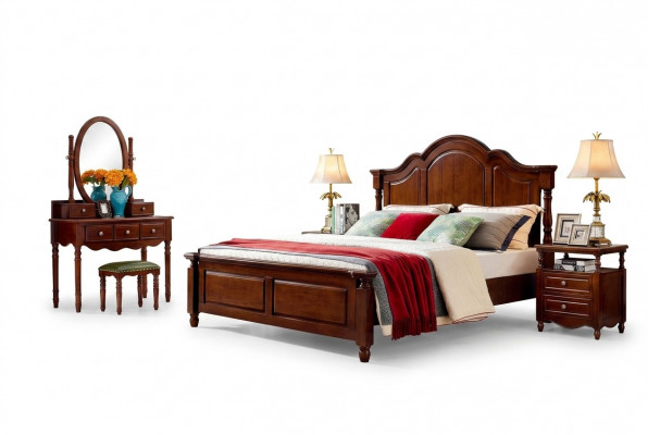 Design Better Luxus Miwwelen 2x Nuetsdëscher 3tlg. Schlofzëmmer Set
