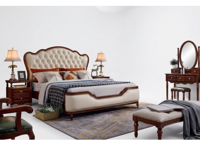 Schlofkummer Bett 180x200 2x Nuetsschäffercher 3tlg. Schlofkummersaatz Luxus