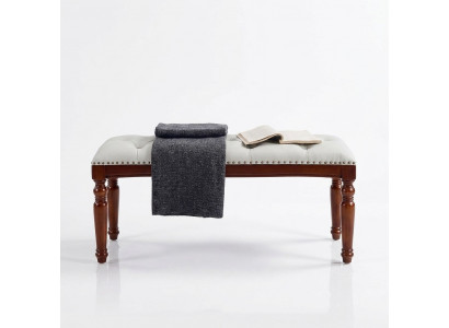 Foussstell Schlofzëmmer Hocker Design Bänk Wunnzëmmer Sëtzbank Fauteuil