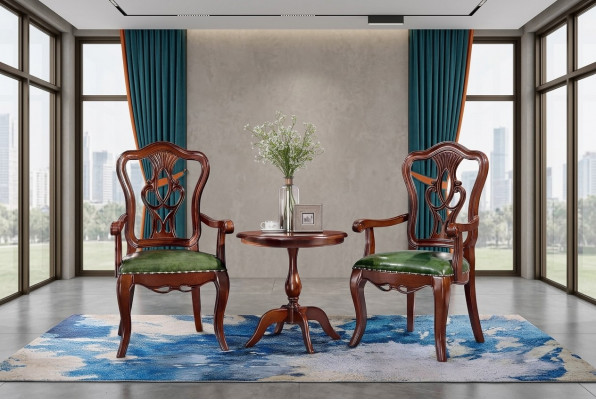 Stull Couchdësch Kaffisdësch Säitendësch Designer Wunnzëmmertisch Set 3dëschlegéiert.
