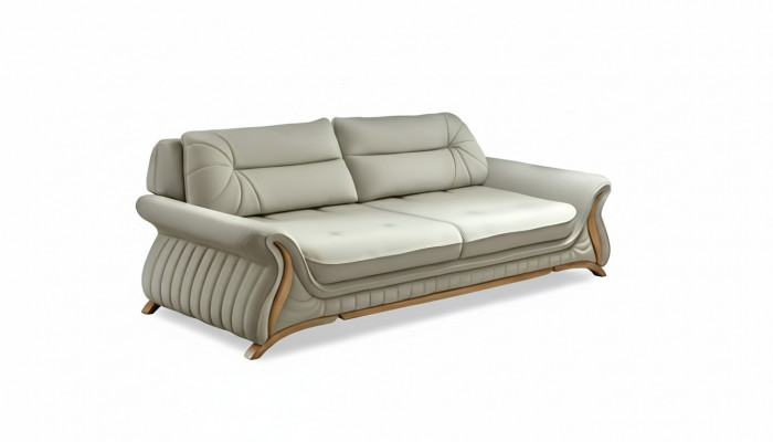 Designer Couchen Polster Sofa Sofen 3 Sëtzer Dräisëtzer Kënschtleche Lieder Wunnzëmmer