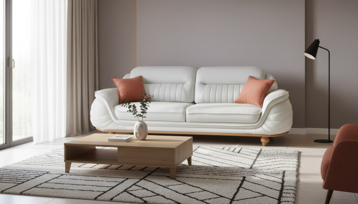 Sofaen Zëmmer Miwwelen Dräisëtzer Neit Design Dräisëtzer Canapé Polsterung