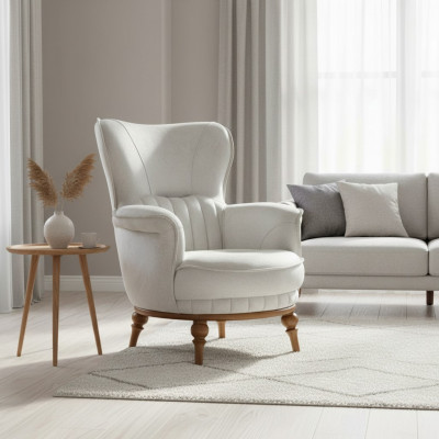 Sëtz Luxus Design Textil Wunnzëmmer Klassesch Stil Miwwelen Lounge