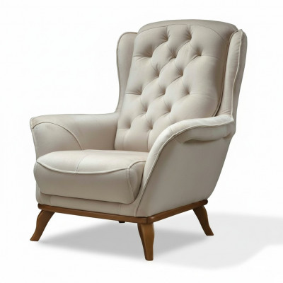 Fotell Luxus Design Miwwelen Klassësche Stil Design Textil Wunnzëmmer