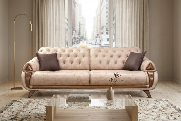 Sofa Drësëtzeger Canapé Polster Design Sëtz Sofas Zëmmer Miwwelen Lieder
