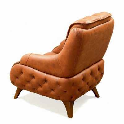 Sëtz Sessell Modern Design Wunnzëmmer Polster Eensëtzer Relax Stil