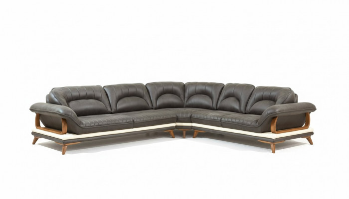 Canapé eckeg L-Form Sofa Canapé Couchage Sofalandschaft Stoffsofa