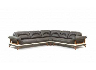 Canapé eckeg L-Form Sofa Canapé Couchage Sofalandschaft Stoffsofa
