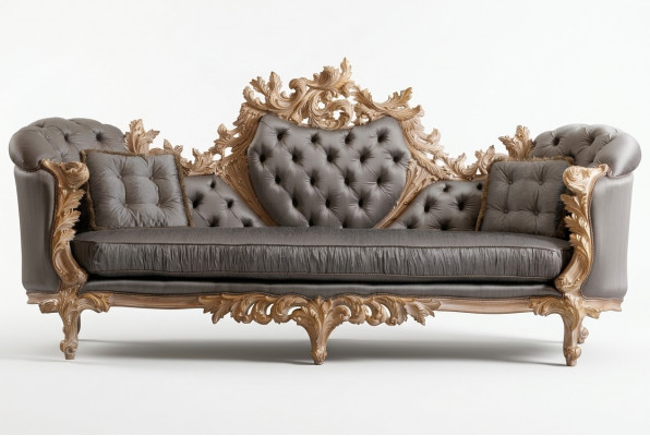 Wunnzëmmer Sofas Canapéen Polsterung 4 Sëtzer Neit Design XXL Grousst Sofa Canapé