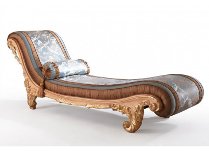 Liichte Art déco brong Komfort Luxus Liichte Relax Chaiselongue Italienesch Miwwelen