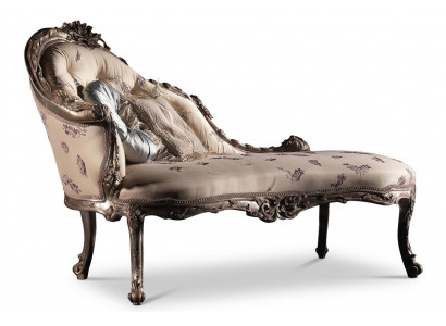 Chaiselongue Luxus Léif Wunnzëmmer Chaiselounge Léien Relax Bänk Echt Holz Nei