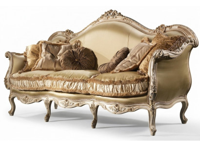Textil Sofa Couch Polstersofa 3 Sëtz Couchen Sofen Art déco Drësëtzer Nei