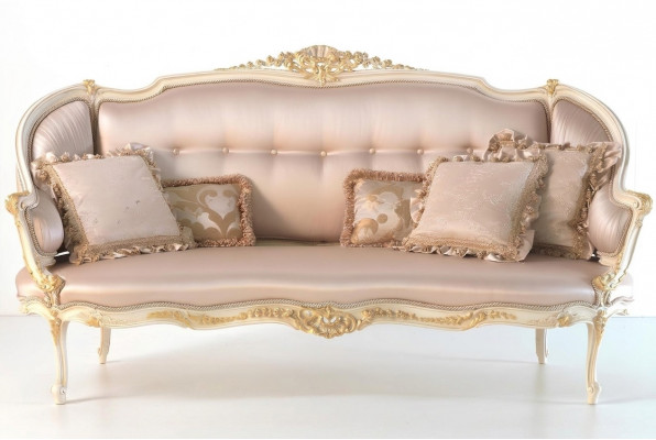 Luxus 2-Sëtz-Couch Polstersofa Textil Stoff Couchen Garnitur Zweisëtzer Neit