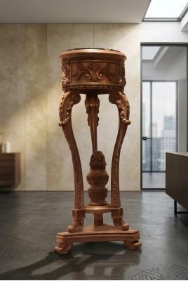 Design Kolonn Antik Dekosoul Kolonnen Blummesoul Stänner Piedestal Barock