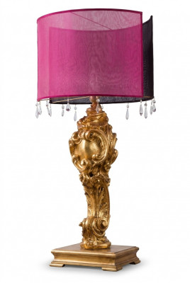 Klassesch Schreifdëschlampe Steeluucht Barock Rokoko Luuchten Steeluucht