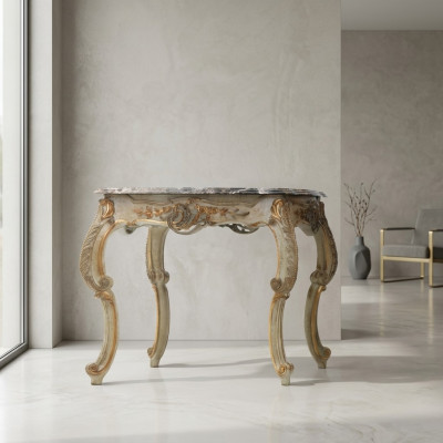Couchtisch Dësch Beistelltësch Wunnzëmmertësch Holz Royal Beistell Barock Rokoko