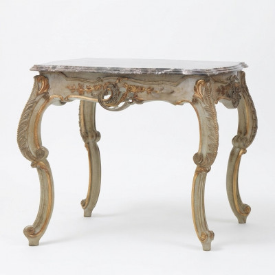 Couchtisch Dësch Beistelltësch Wunnzëmmertësch Holz Royal Beistell Barock Rokoko