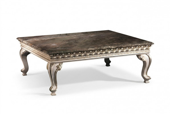 Couchtisch Massivholz Barock Rokoko Couchtischen Dësch Italienesch Miwwelen