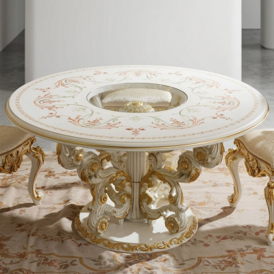 Iessdësch Design Miwwelen Ariichtung Dëscher Massivholz Dësch Nei Luxus Italienesch