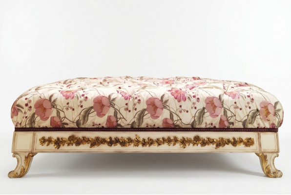 Pouf Foussbaron Ronn Hocker Polsterhocker Sitzhocker Badhocker Hocker Ottoman