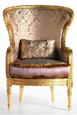 Stull Setzbezuch Designer Textil 1 Sëtzer Sofa Polster Material Holz Klassiker