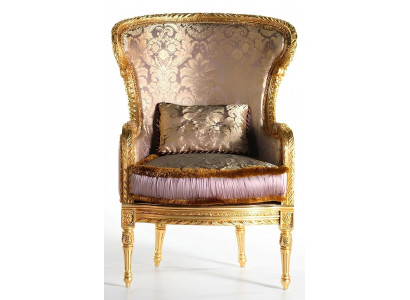 Stull Setzbezuch Designer Textil 1 Sëtzer Sofa Polster Material Holz Klassiker