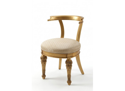 Iesszëmmer Lehnstuhl Barock nei Polsterstuhl Luxus Fauteuil Stull Stillen Wunnzëmmer