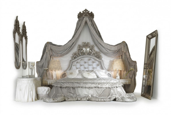Chesterfield Bett Sëlwer Luxus Schlofzëmmer Better Italienesch Miwwel Design Nei