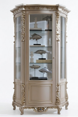 Miwwelen Massivt Holz Vitrinnen Glas Schaf Anrichte Echt Holz Vitrine Wunngzëmmer