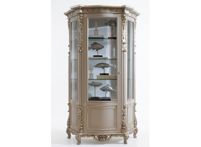 Miwwelen Massivt Holz Vitrinnen Glas Schaf Anrichte Echt Holz Vitrine Wunngzëmmer