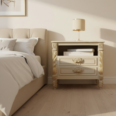 Nuetsdëscher Gruppen Better Holz Miwwelen Schlofzëmmer Italienesch Ariichtung Neit