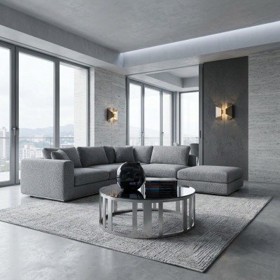 Dräsëtzeger Lieder Sofa Couch Polster Miwwel italienesch Wunnzëmmer Miwwel Nei